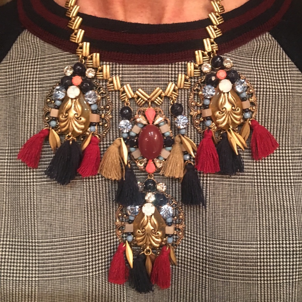 JCrew Collection Tassel Necklace